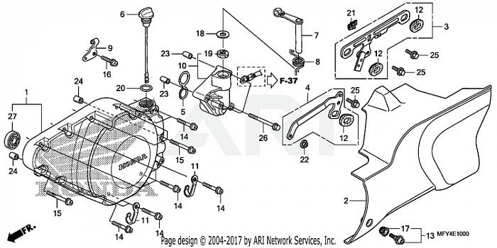 LEFT CRANKCASE COVER