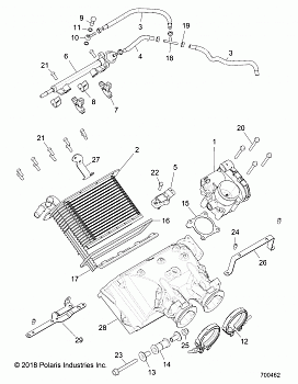 ENGINE, AIR INTAKE MANIFOLD - Z16VDE92NH/NW (700462)