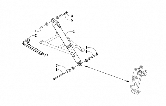 FRONT SUSPENSION SHOCK ABSORBER ASSEMBLY