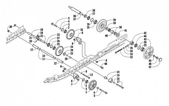 IDLER WHEEL ASSEMBLY