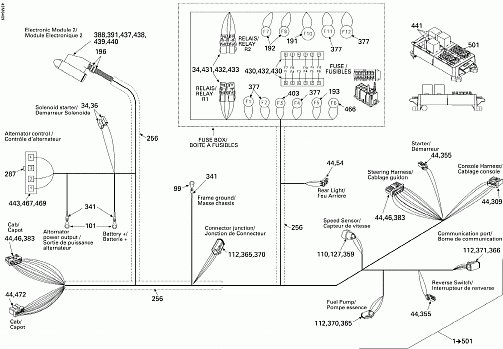 Frame harness