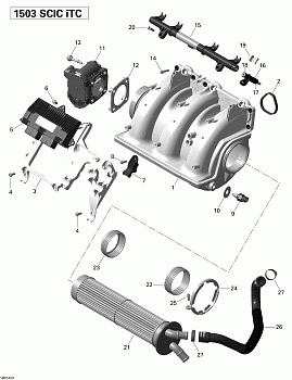 Air Intake Manifold And Throttle Body