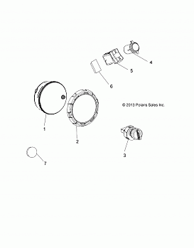 ELECTRICAL, DASH INSTRUMENTS AND SWITCHES - A16DAH57A1 (49ATVDASH14SP325)