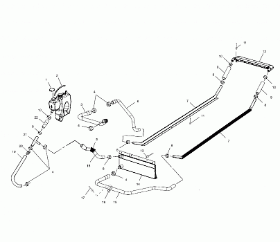 COOLING SYSTEM - S01SR7AS (4960286028B005)