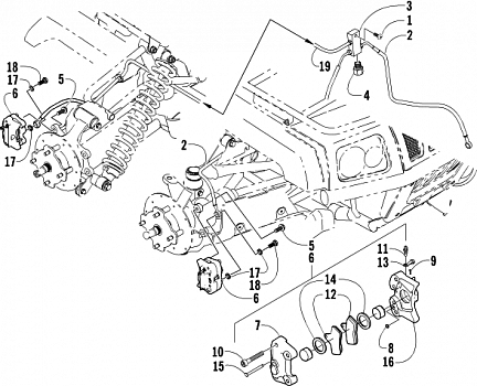 HYDRAULIC BRAKE ASSEMBLY