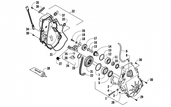 CHAIN CASE ASSEMBLY