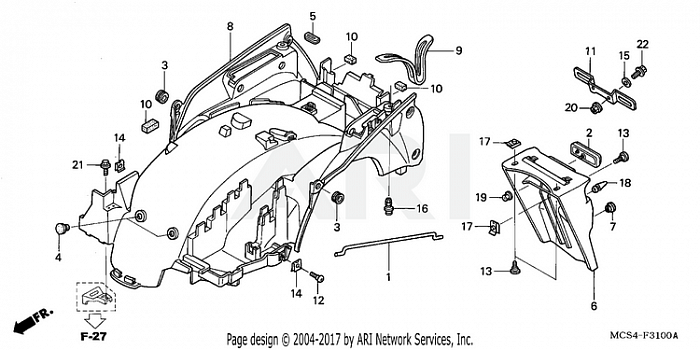 REAR FENDER