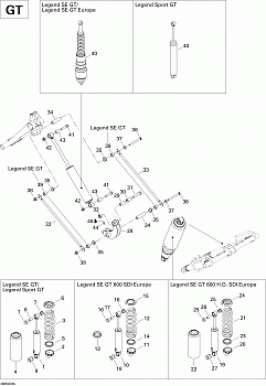 Rear Shocks GT