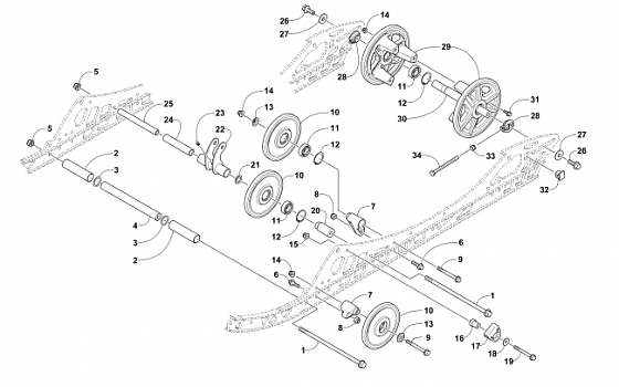 IDLER WHEEL ASSEMBLY