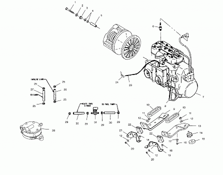 ENGINE MOUNTING - S01NB4BS (4960876087C002)