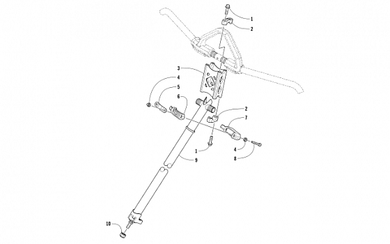 STEERING POST ASSEMBLY