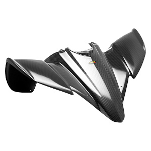 Пластик передний (крылья) серый карбон Maier Yamaha YFZ 450 18990-30