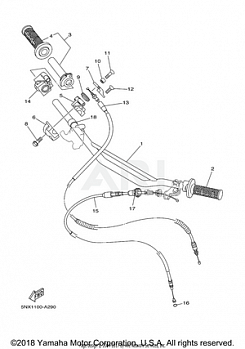 STEERING HANDLE CABLE