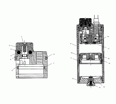 SHOCK COMPRESSION DAMPING RESERVOIR (EDGE) - S02NP8CS/CSA/CSB (4973467346C06)