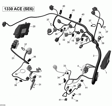 Engine Harness And Electronic Module _51R1535