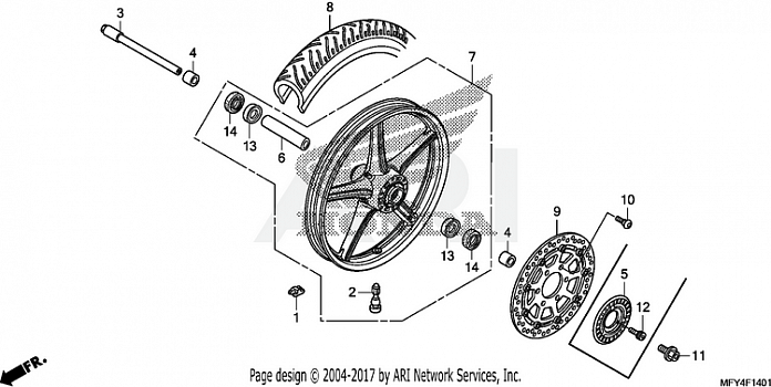 FRONT WHEEL (2)