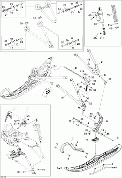 Front Suspension And Ski