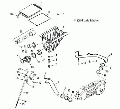 AIR CLEANER - A06SB20AA/AB (4999202799920279B01)