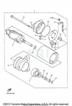 STARTING MOTOR