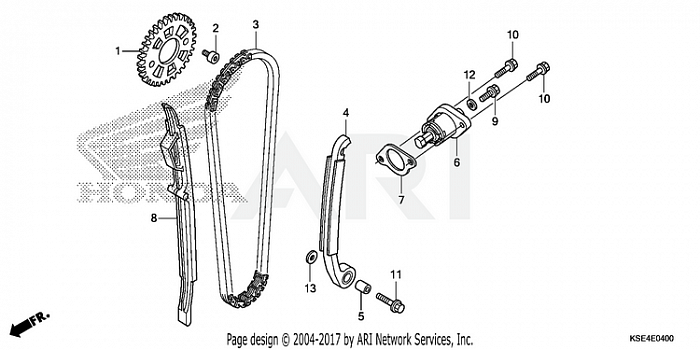 CAM CHAIN + TENSIONER