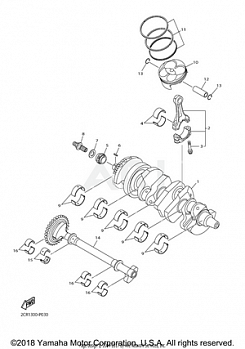 CRANKSHAFT PISTON