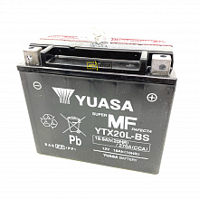 Аккумулятор (YUASA YTX20L-BS) YTX-20LBS-00-00