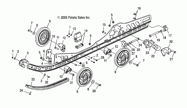 RAIL MOUNTING - S06NT6ES (4998889888B07)