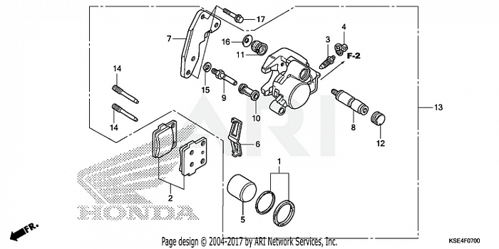 FRONT BRAKE CALIPER