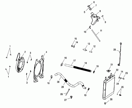 COOLING SYSTEM - A01BA50AB (4963716371A008)