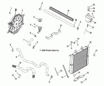 COOLING SYSTEM - A05MH42AB/AG/AH (4999200139920013A10)