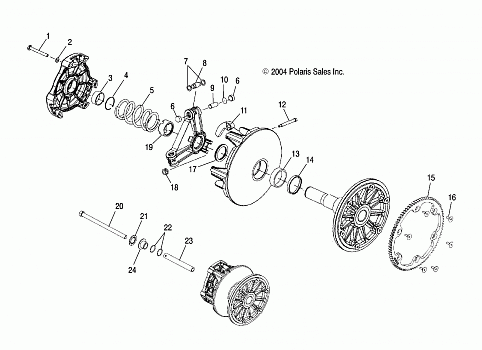 DRIVE CLUTCH - S05NJ5BS/A (4992769276C01)