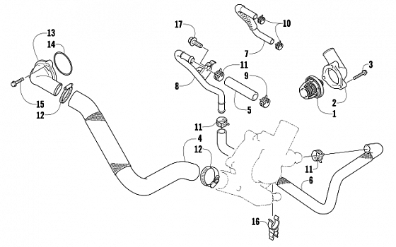 WATER HOSE ASSEMBLY