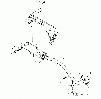 EXHAUST SYSTEM - A01BG50AA (4963766376A011)