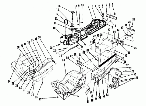 Chassis and Seat (4909500950001A)