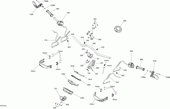 Steering Handlebar - Cluster Support