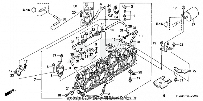 THROTTLE BODY (TURBO)