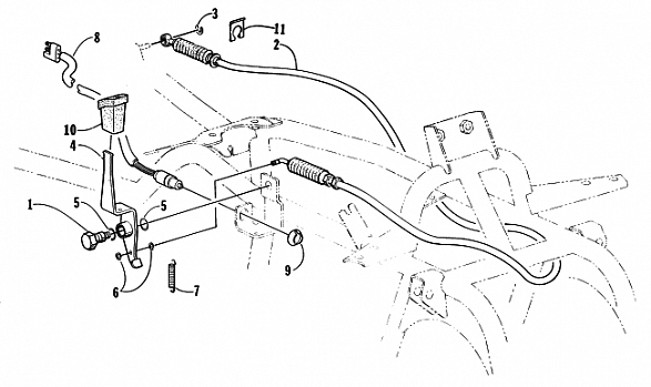 REVERSE SHIFT LEVER ASSEMBLY