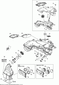 Air Intake System 800R PTEK