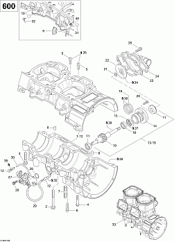 Crankcase (600)