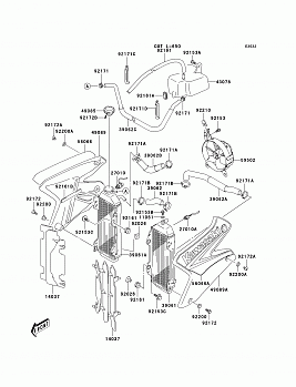 Radiator(KLX400-A1)