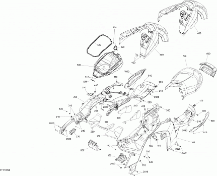Body - Driver Seat / Upper Body Module