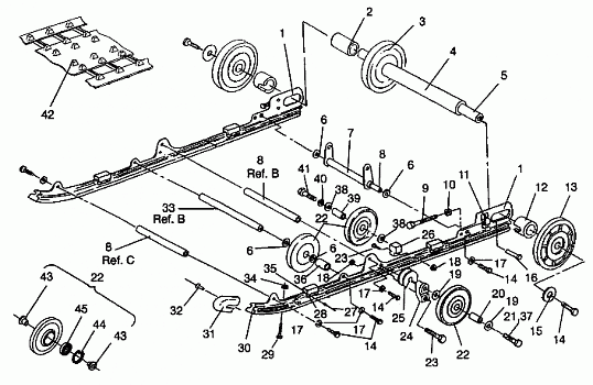 SUSPENSION ASSEMBLY 440 0942760 (4925072507019A)