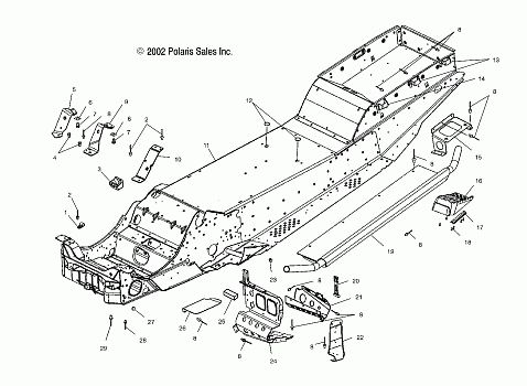 CHASSIS - S03NT7DS (4978137813A03)