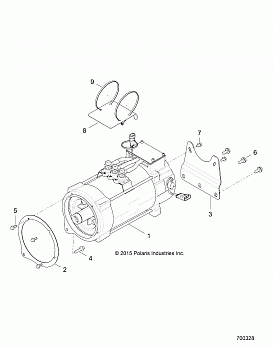 ELECTRICAL, MOTOR, 48 VAC - R18RMAE4N8 (700328)