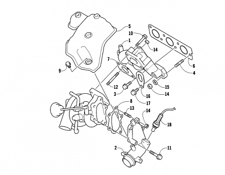 EXHAUST MANIFOLD ASSEMBLY