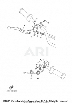 HANDLE SWITCH LEVER