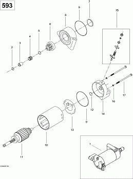 Electric Starter 593