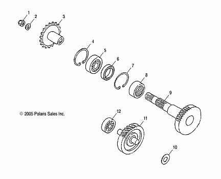 DRIVE SHAFT - A04KA05CA (4999202359920235A13)