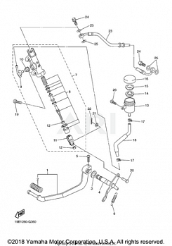 REAR MASTER CYLINDER