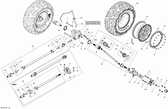 Drive System, Front _12C1510a